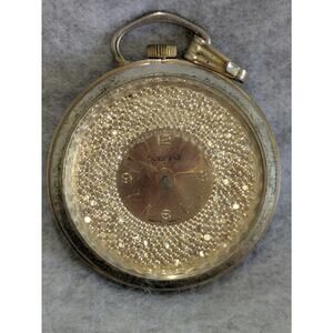 Sperina Watch Pendant Gold Tone‎ Swiss Vintage Collection Pendant Pocket Watch